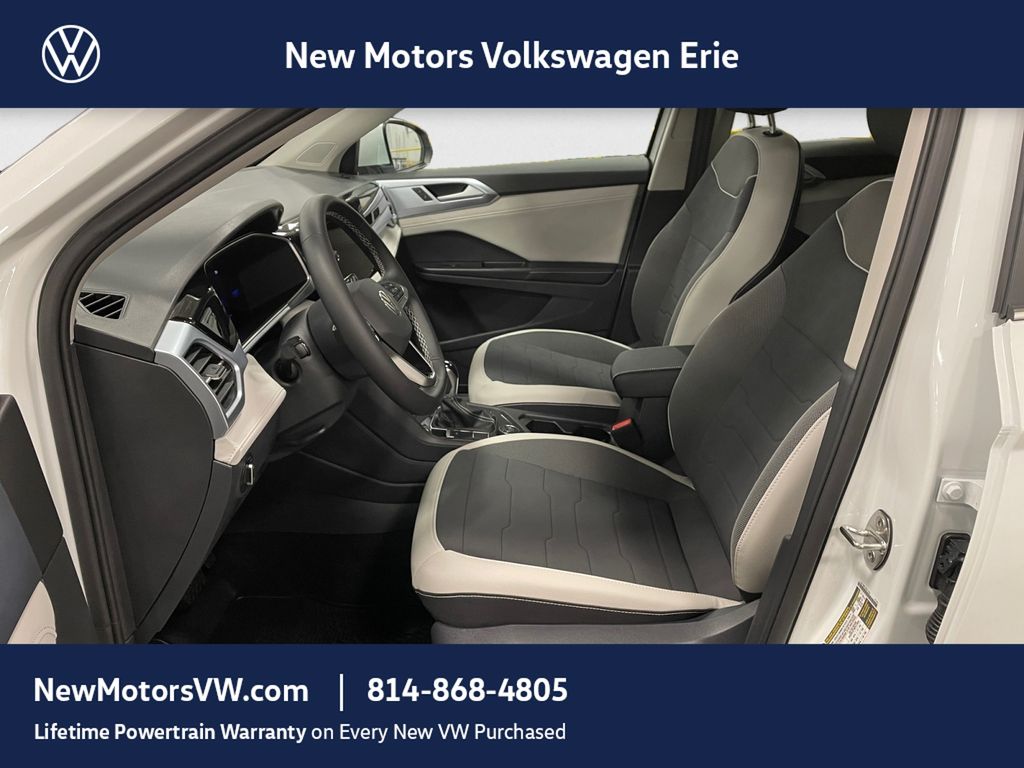2026 Volkswagen Taos 1.5T SE Pure White at New Motors