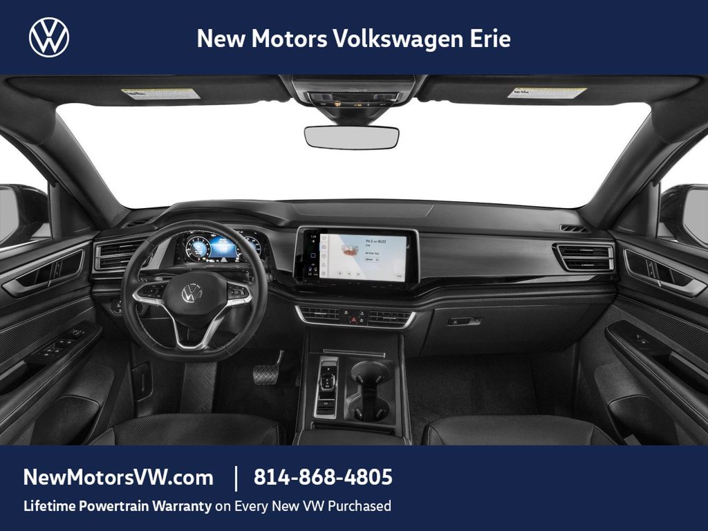 2026 Volkswagen Atlas Cross Sport SE Opal White Pearl at New Motors