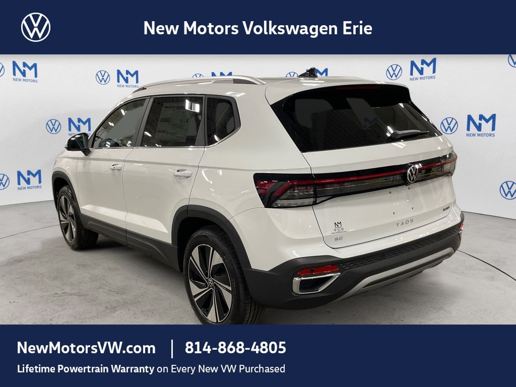 2026 Volkswagen Taos 1.5T SE Pure White at New Motors