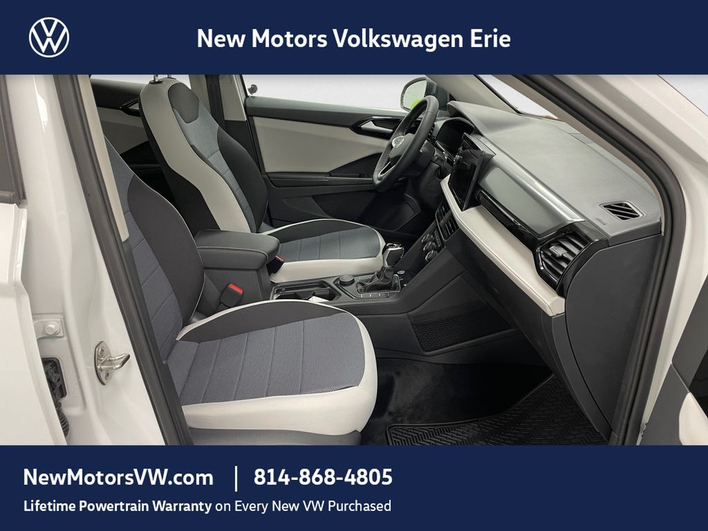 2026 Volkswagen Taos 1.5T S Pure White at New Motors