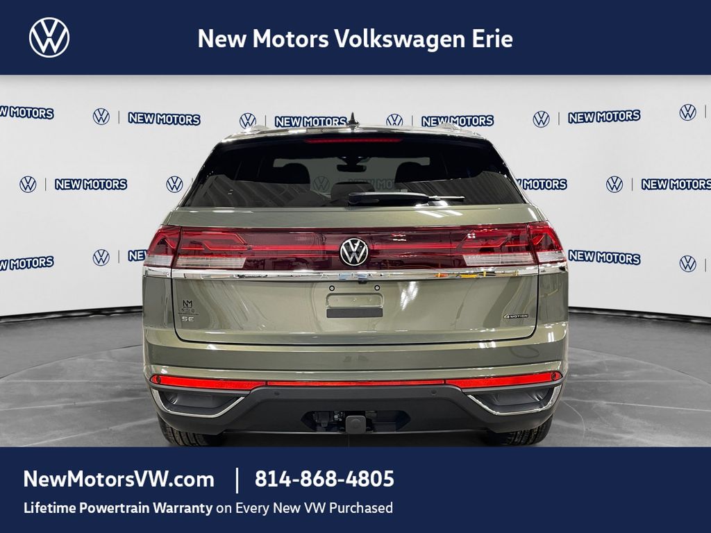 2026 Volkswagen Atlas Cross Sport SE w/Technology Avocado Green Pearl at New Motors