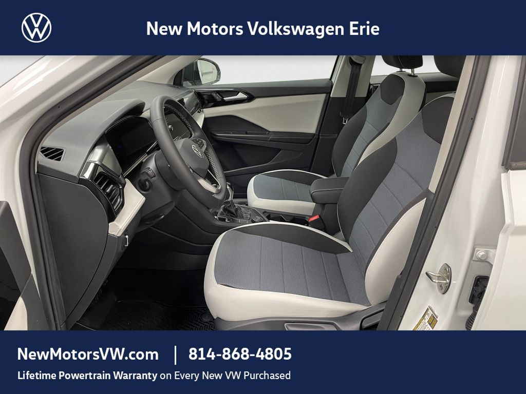 2026 Volkswagen Taos 1.5T S Pure White at New Motors