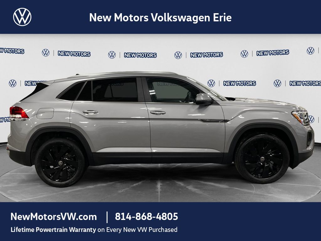 2026 Volkswagen Atlas Cross Sport SE w/Technology Silver Mist at New Motors