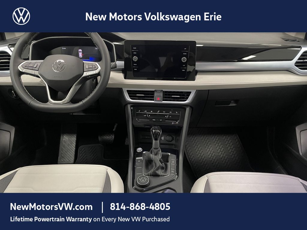 2026 Volkswagen Taos 1.5T SE Deep Black Pearl at New Motors