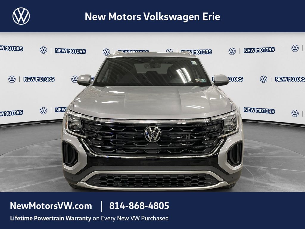 2026 Volkswagen Atlas Cross Sport SE w/Technology Silver Mist at New Motors