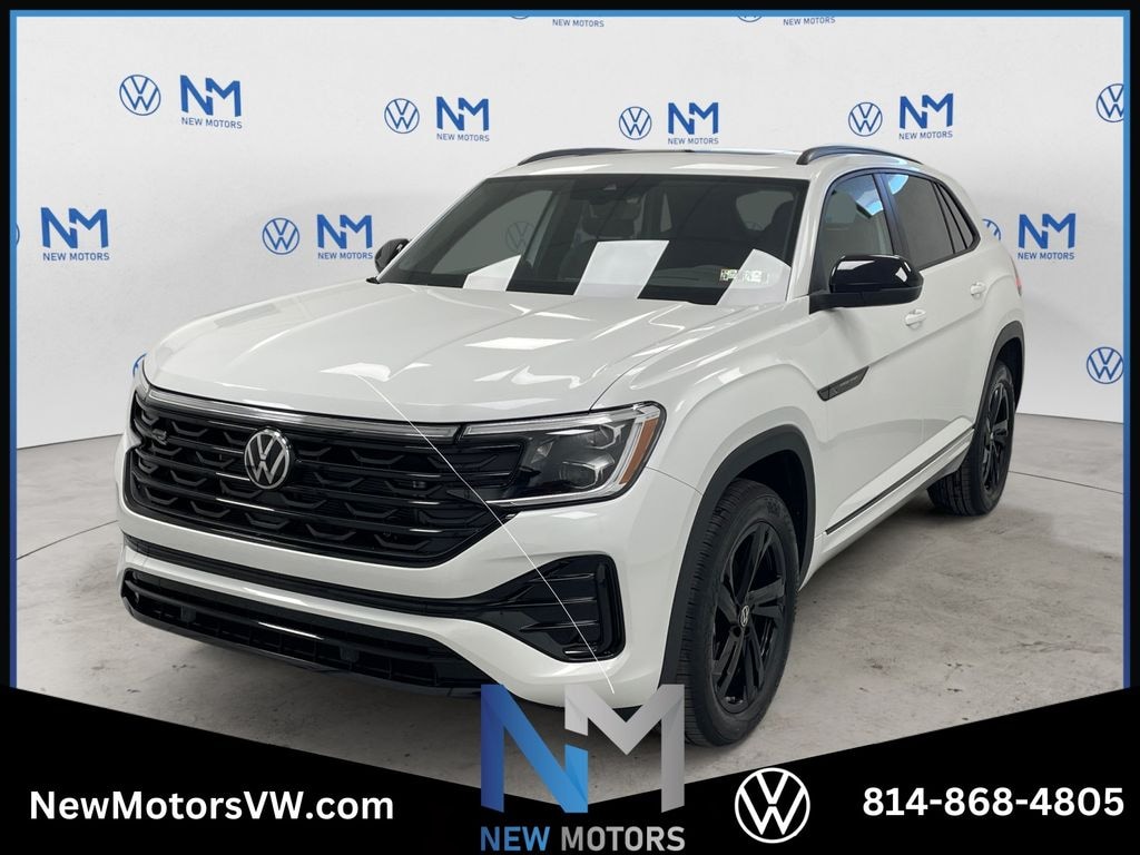 New 2026 Volkswagen Atlas Cross Sport 2.0T SEL R-Line Black SUV