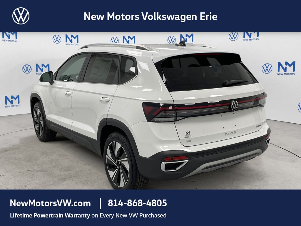 2026 Volkswagen Taos 1.5T SE Pure White at New Motors
