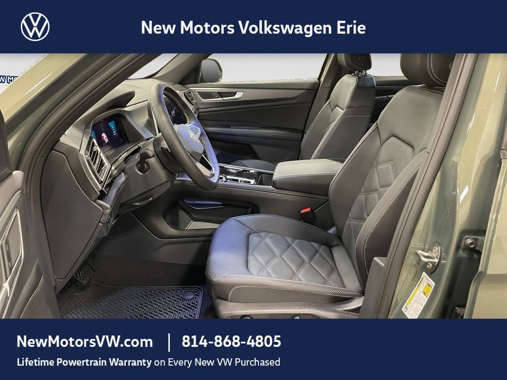 2026 Volkswagen Atlas Cross Sport SE w/Technology Avocado Green Pearl at New Motors