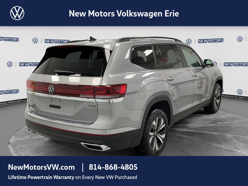 2026 Volkswagen Atlas SE Silver Mist at New Motors