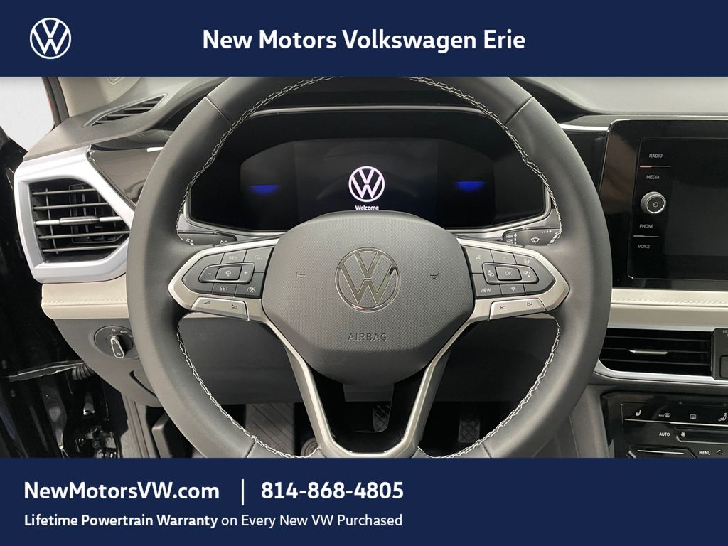 2026 Volkswagen Taos 1.5T SE Deep Black Pearl at New Motors