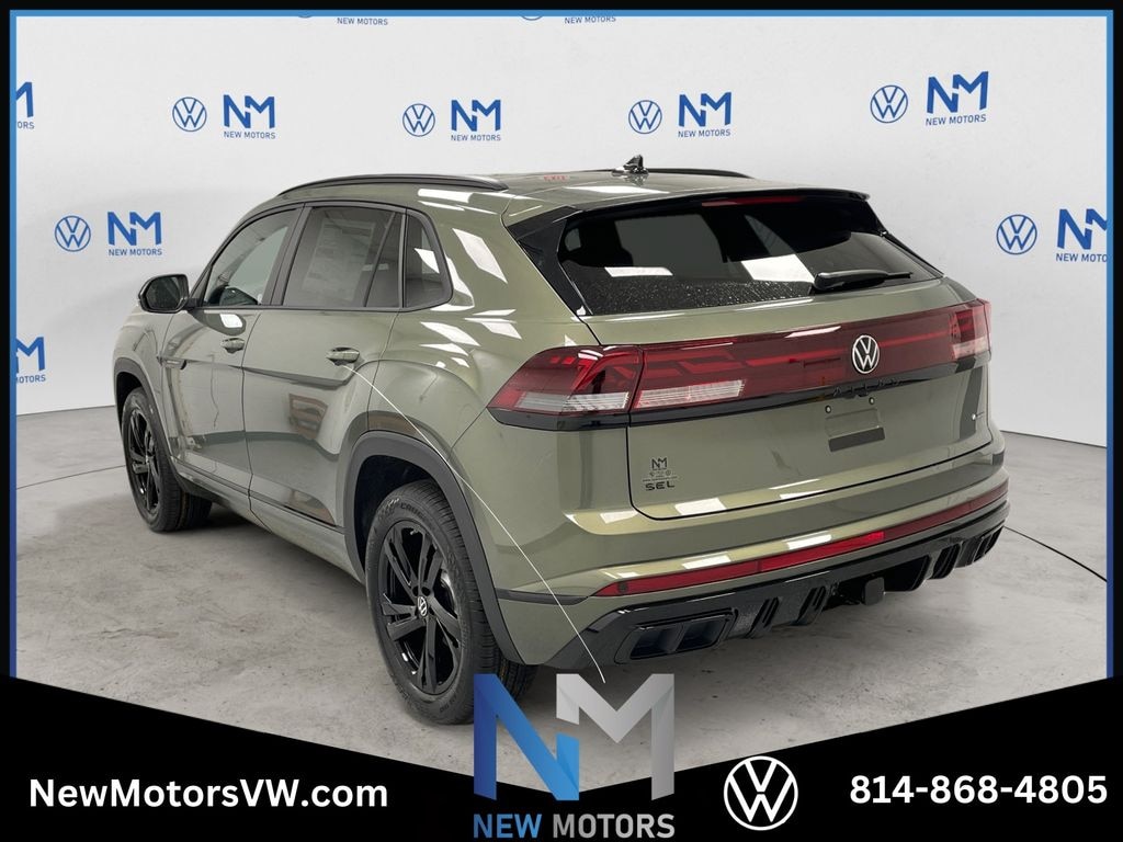 New 2026 Volkswagen Atlas Cross Sport 2.0T SEL R-Line Black SUV
