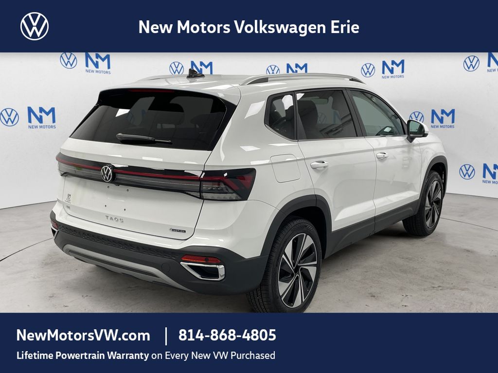 2026 Volkswagen Taos 1.5T SE Pure White at New Motors