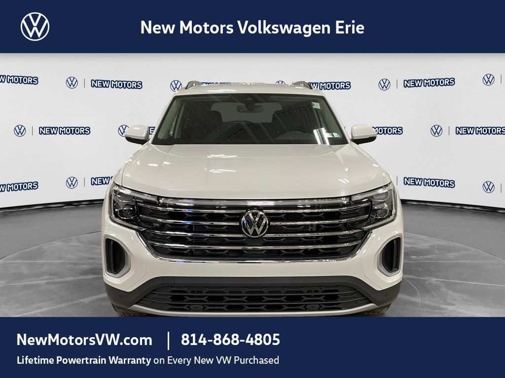 2026 Volkswagen Atlas SE w/Technology Opal White Pearl at New Motors