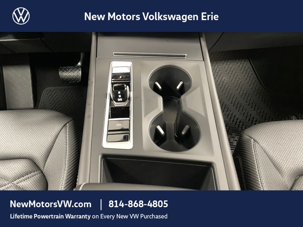 2026 Volkswagen Atlas Cross Sport SE Deep Black Pearl at New Motors