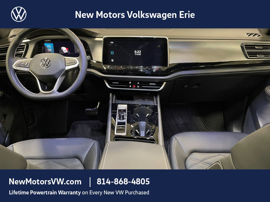 2026 Volkswagen Atlas Cross Sport SE w/Technology Avocado Green Pearl at New Motors