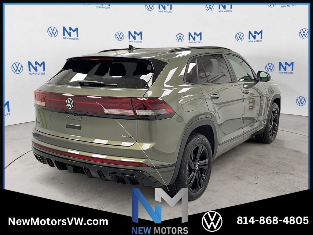 New 2026 Volkswagen Atlas Cross Sport 2.0T SEL R-Line Black SUV