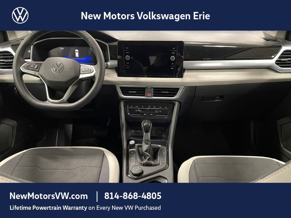 2026 Volkswagen Taos 1.5T SE Pure White at New Motors