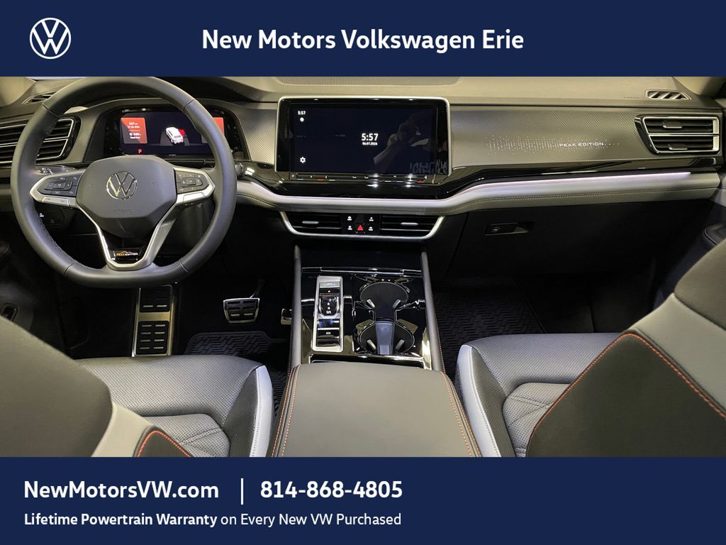 2026 Volkswagen Atlas Peak Edition White Pearl at New Motors