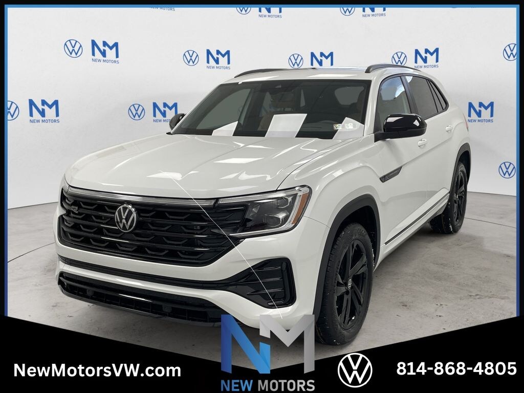 New 2026 Volkswagen Atlas Cross Sport 2.0T SEL R-Line Black SUV