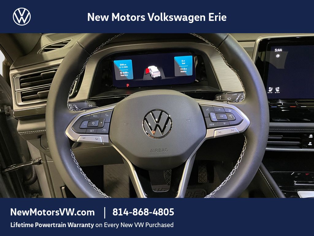 2026 Volkswagen Atlas Cross Sport SE w/Technology Silver Mist at New Motors
