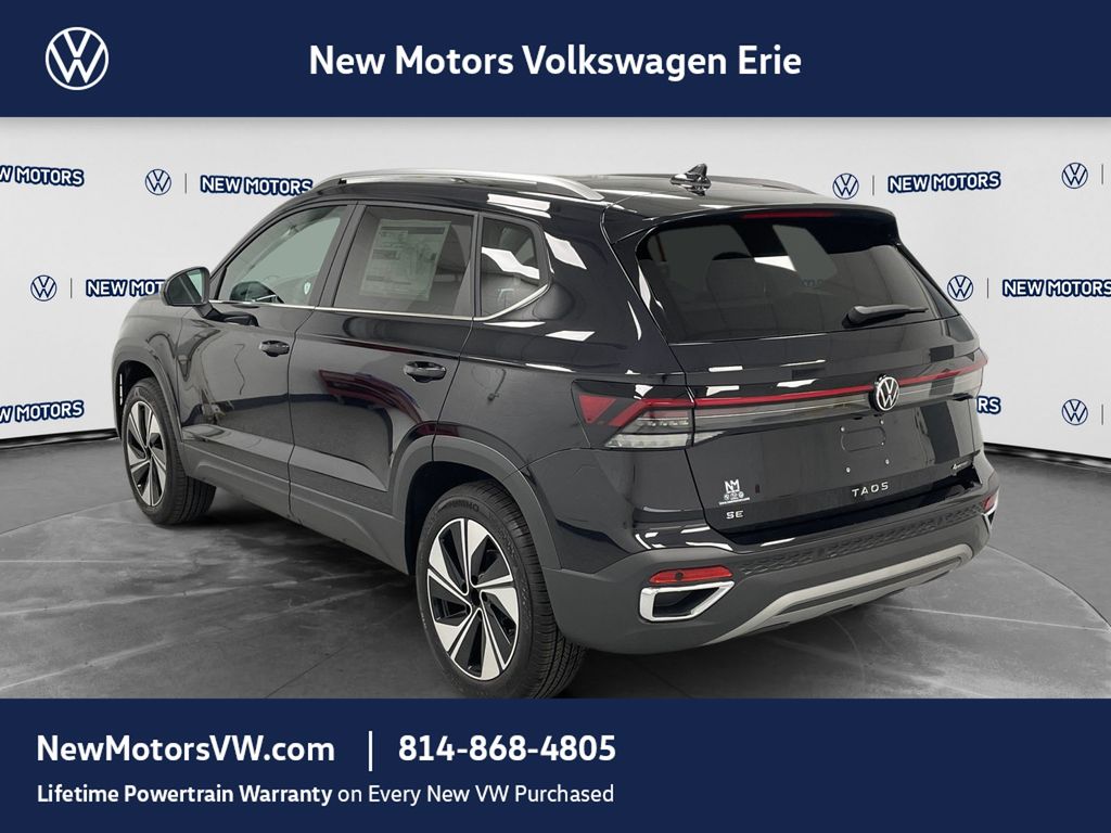 2026 Volkswagen Taos 1.5T SE Deep Black Pearl at New Motors