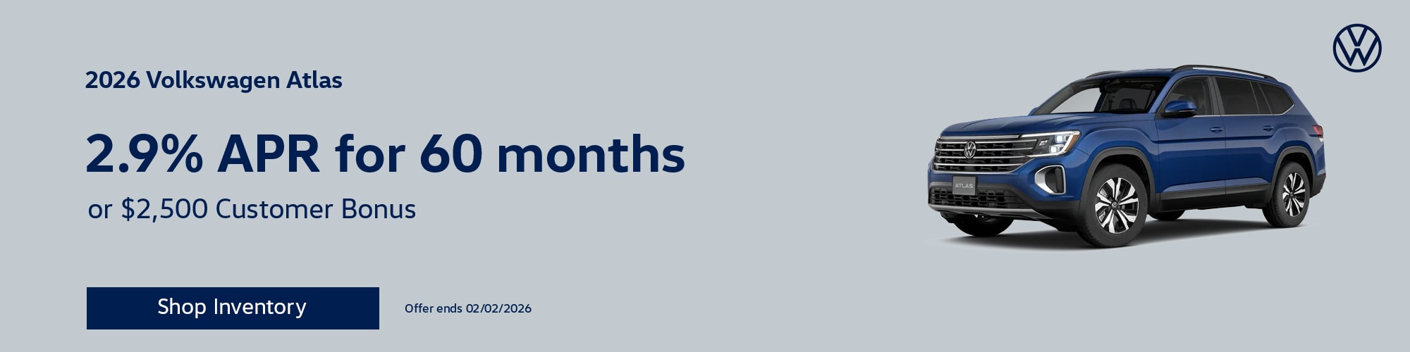 2026 Volkswagen Atlas