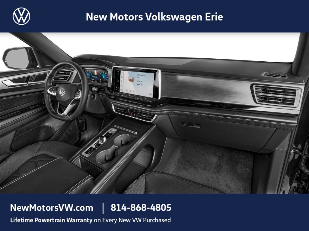 2026 Volkswagen Atlas Cross Sport SE Opal White Pearl at New Motors