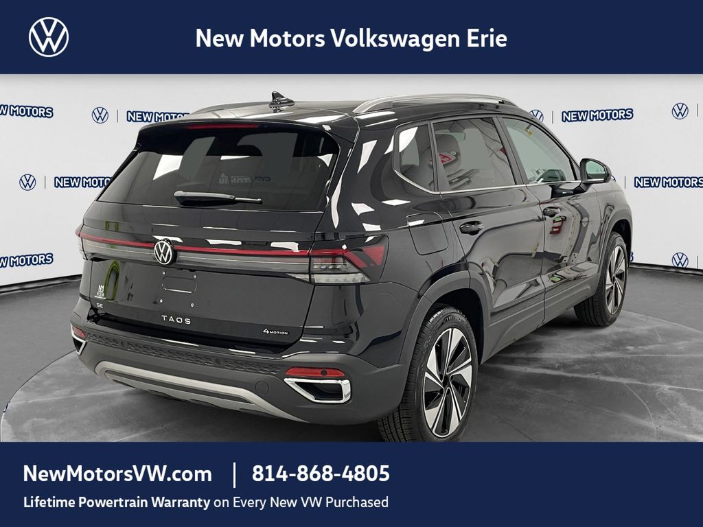 2026 Volkswagen Taos 1.5T SE Deep Black Pearl at New Motors