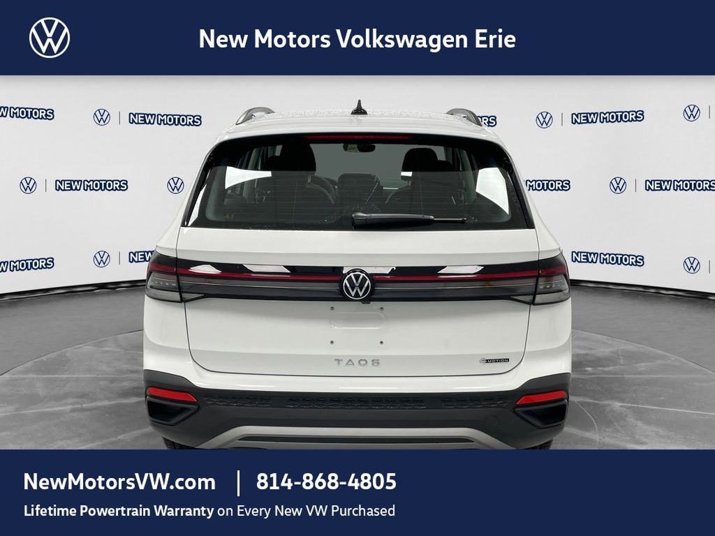 2026 Volkswagen Taos 1.5T S Pure White at New Motors