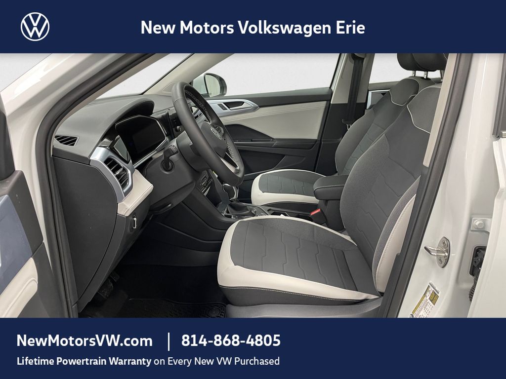 2026 Volkswagen Taos 1.5T SE Pure White at New Motors