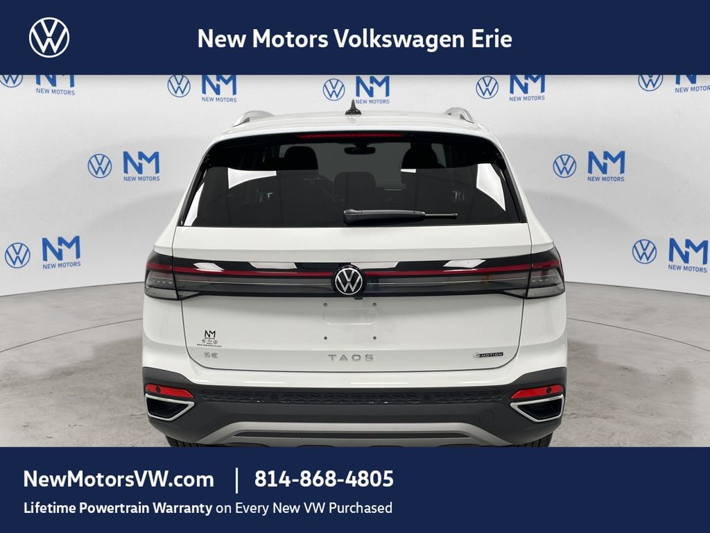2026 Volkswagen Taos 1.5T SE Pure White at New Motors