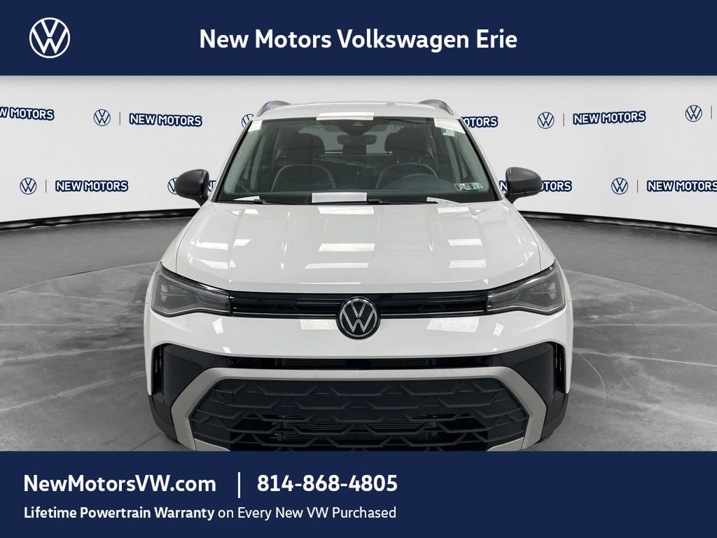 2026 Volkswagen Taos 1.5T S Pure White at New Motors