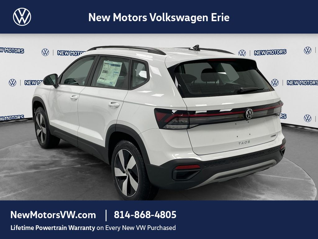 2026 Volkswagen Taos 1.5T S Pure White at New Motors