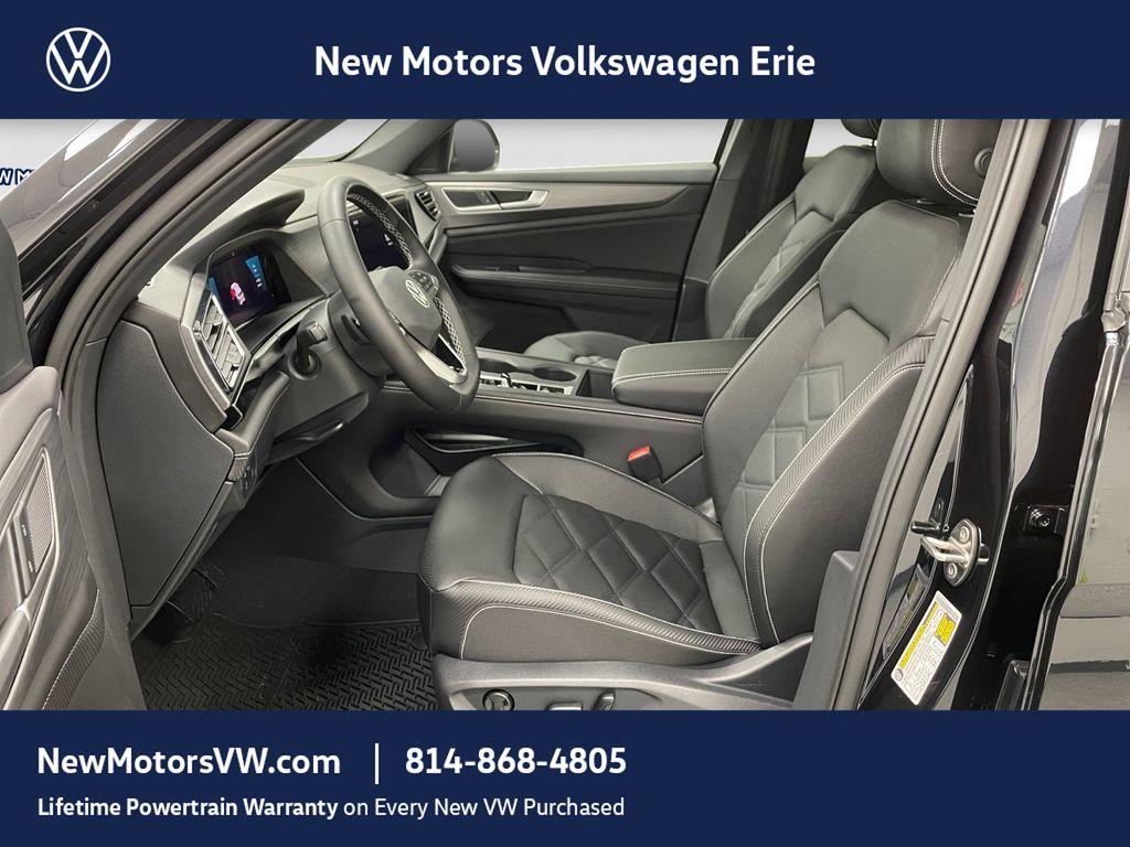 2026 Volkswagen Atlas Cross Sport SE Deep Black Pearl at New Motors