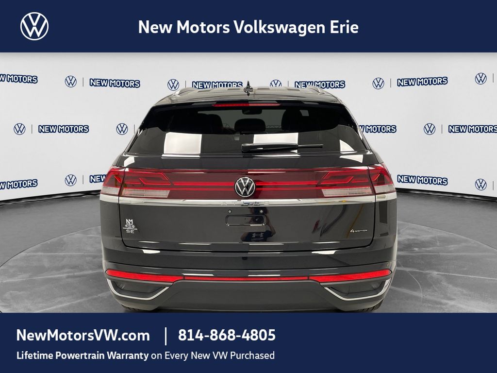 2026 Volkswagen Atlas Cross Sport SE Deep Black Pearl at New Motors