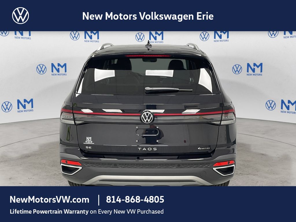 2026 Volkswagen Taos 1.5T SE Deep Black Pearl at New Motors
