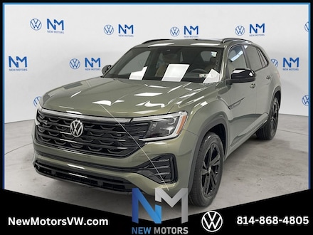 New 2026 Volkswagen Atlas Cross Sport 2.0T SEL R-Line Black SUV in Erie, PA