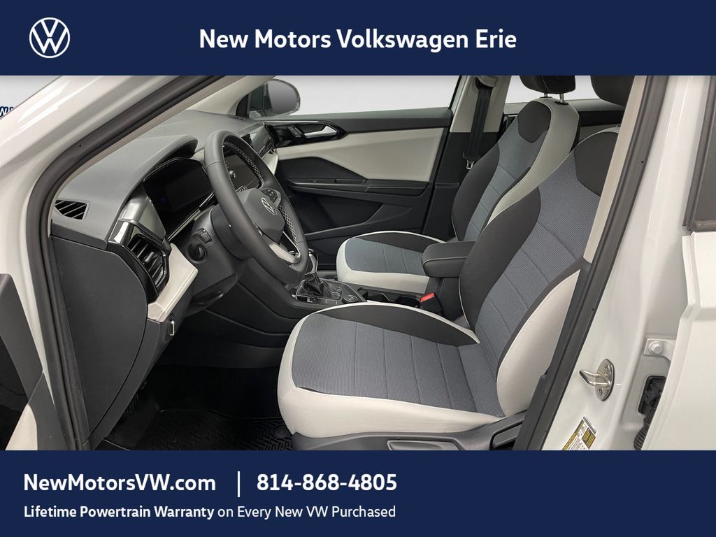 2026 Volkswagen Taos 1.5T S Pure White at New Motors