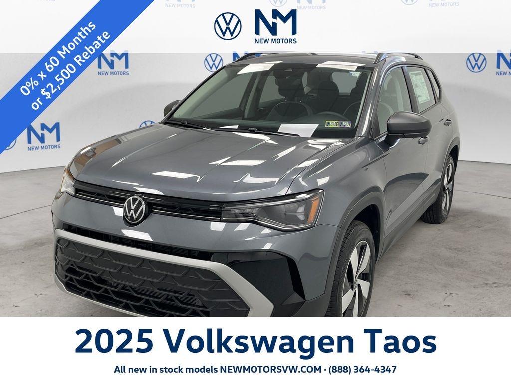 New 2025 Volkswagen Taos 1.5T S SUV