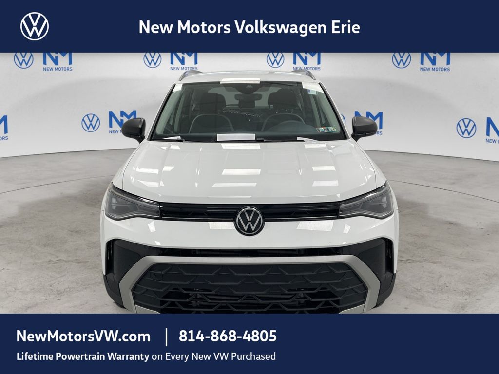 2026 Volkswagen Taos 1.5T S Pure White at New Motors