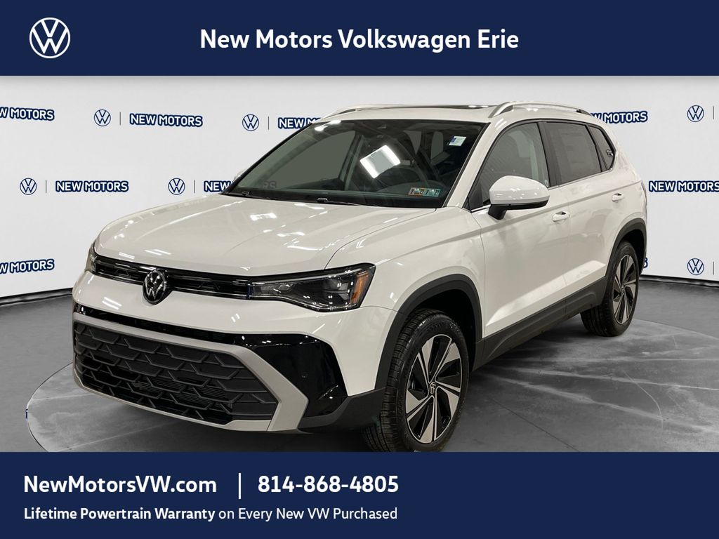 2026 Volkswagen Taos 1.5T SE Pure White at New Motors