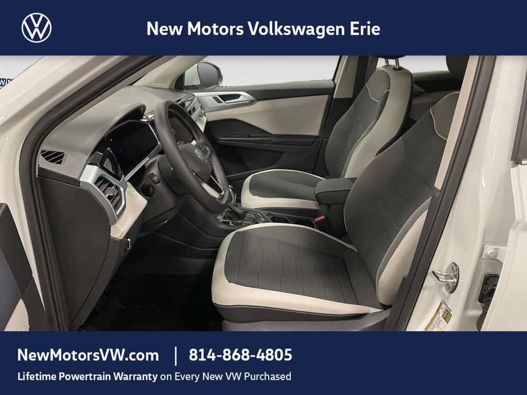 2026 Volkswagen Taos 1.5T SE Pure White at New Motors