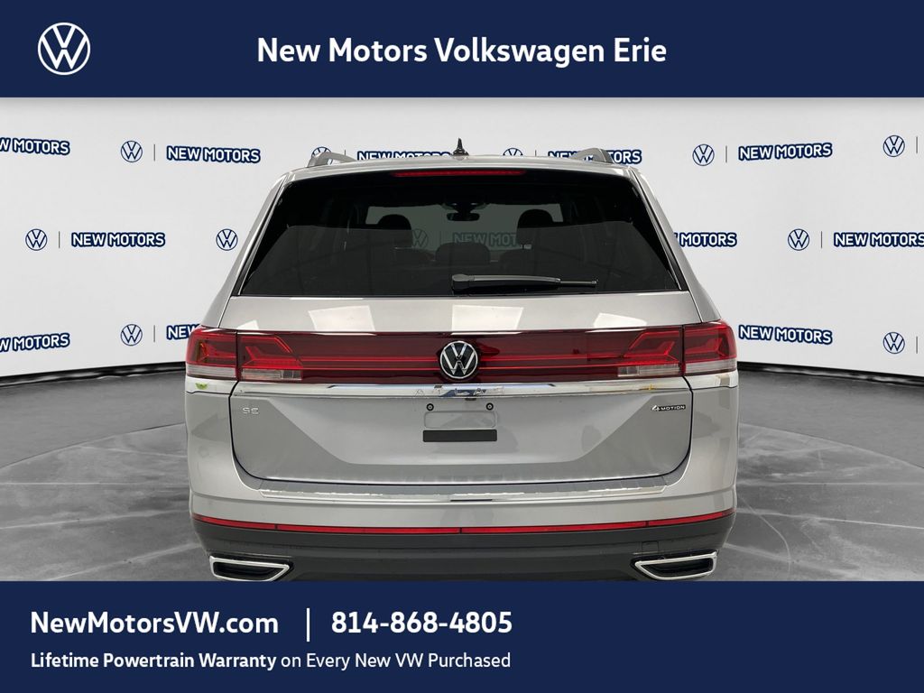 2026 Volkswagen Atlas SE Silver Mist at New Motors