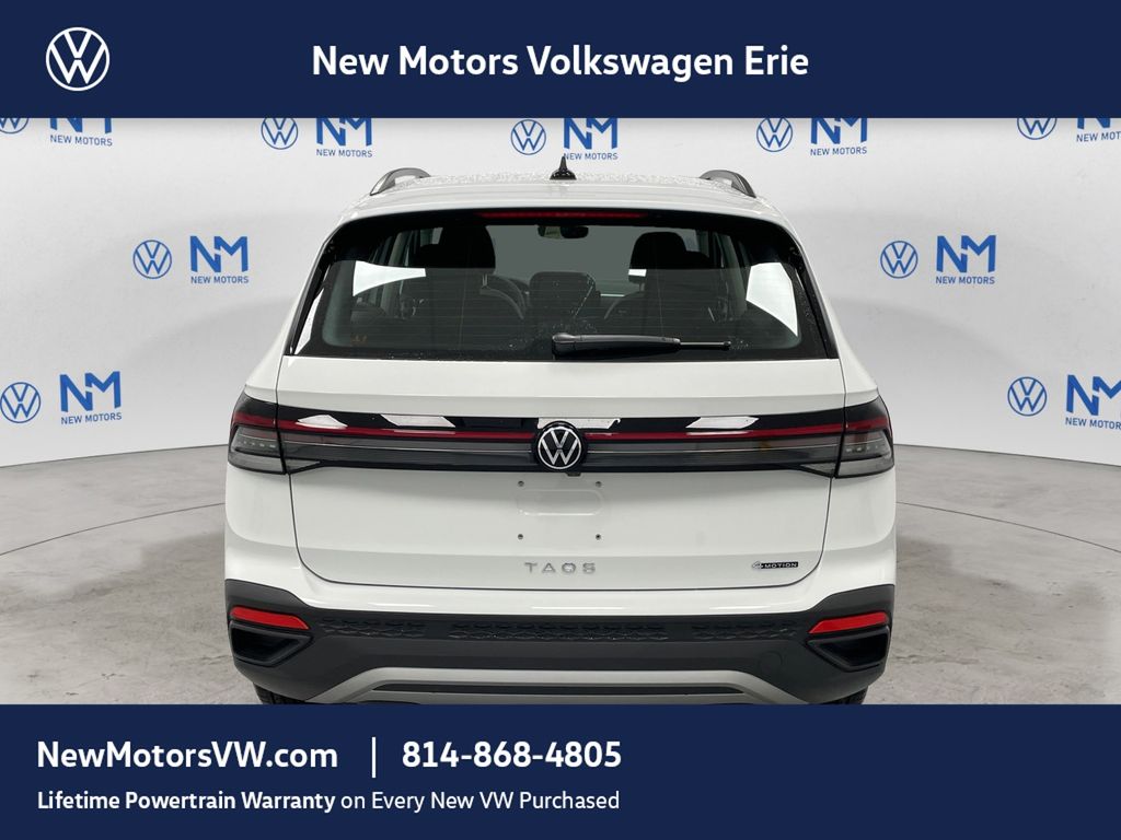 2026 Volkswagen Taos 1.5T S Pure White at New Motors