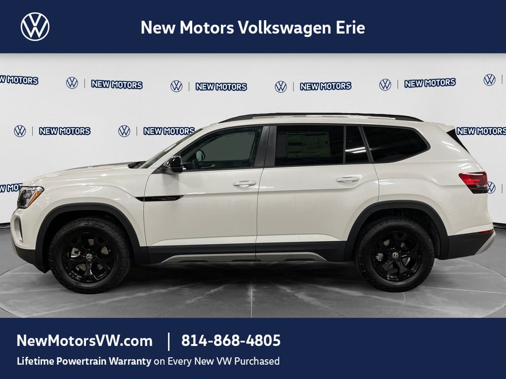 2026 Volkswagen Atlas Peak Edition White Pearl at New Motors