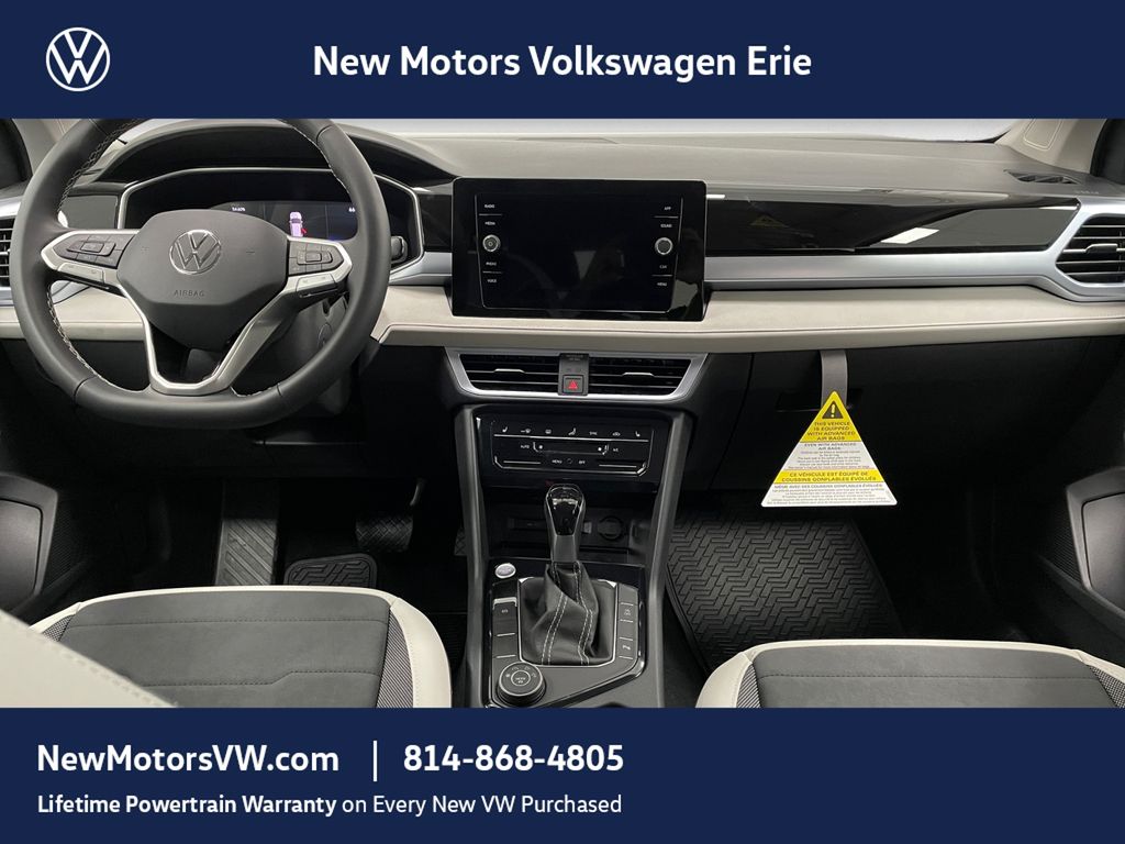 2026 Volkswagen Taos 1.5T SE Pure White at New Motors