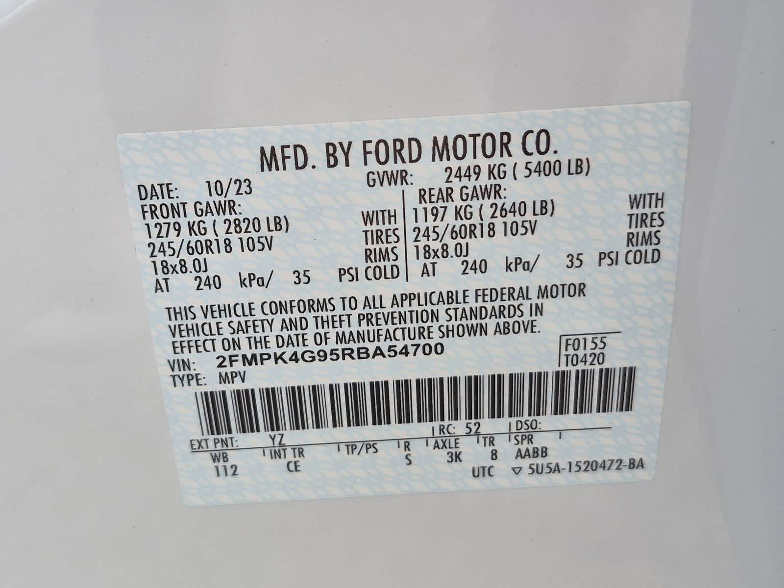 Thumbnail: 2024 Ford Edge - 31