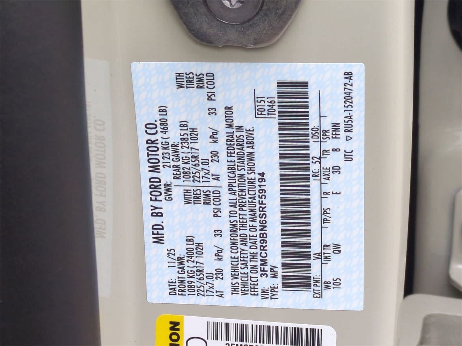 Thumbnail: 2025 Ford Bronco Sport - 32