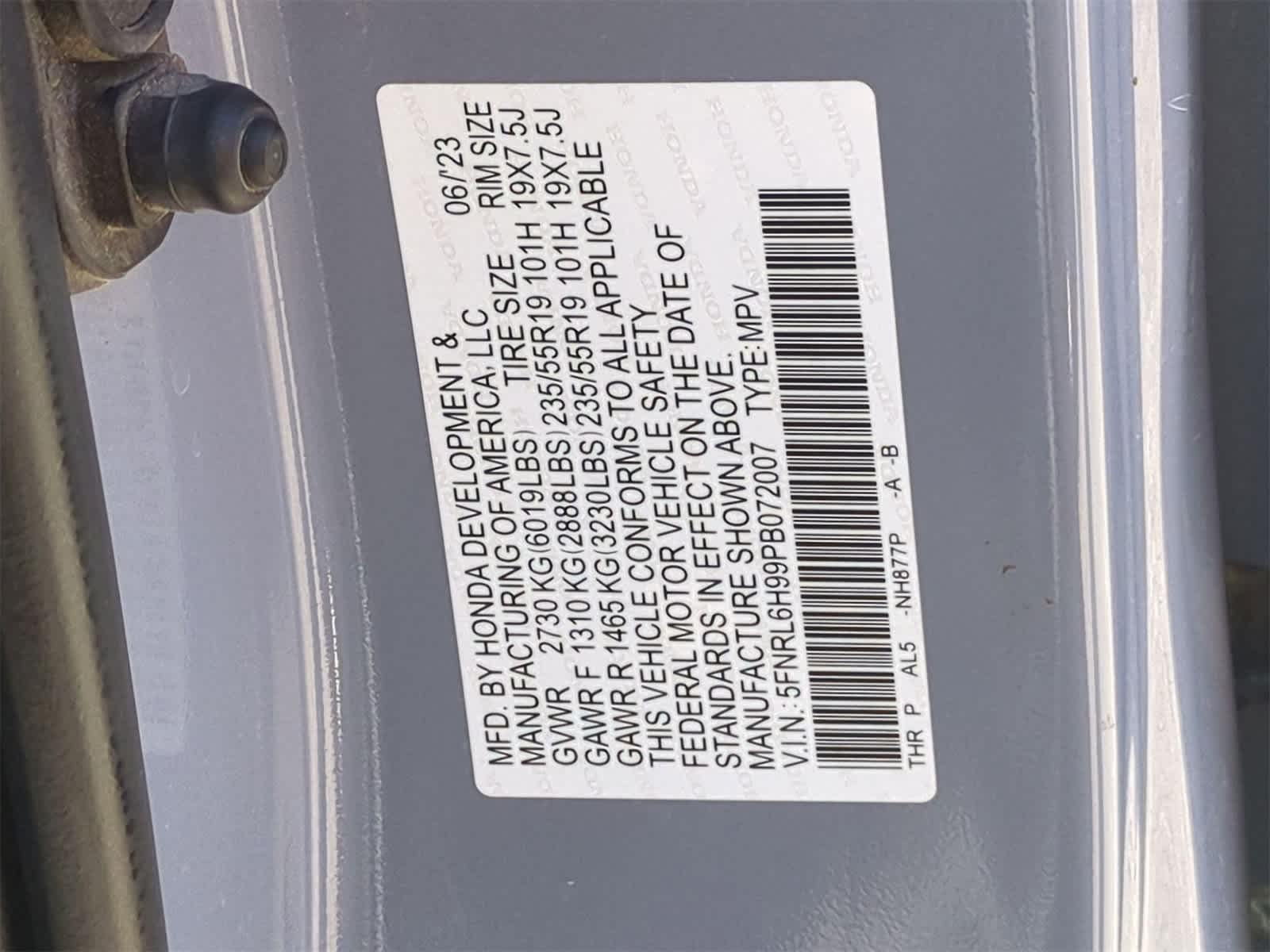 Thumbnail: 2023 Honda Odyssey - 34