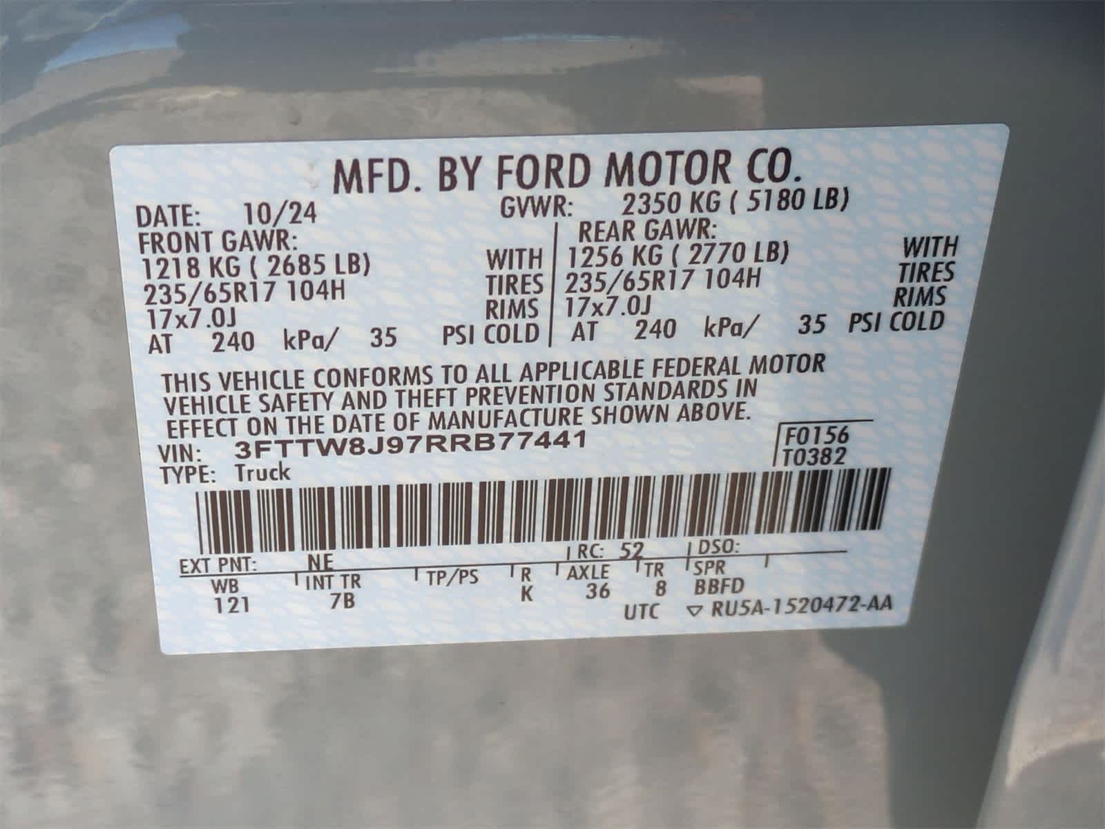 Thumbnail: 2024 Ford Maverick - 31